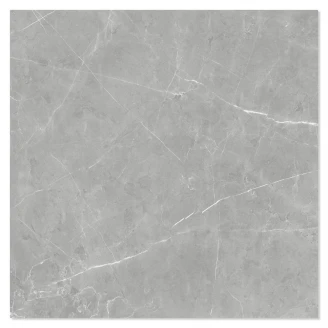 Marmor Klinker Leto Ljusgrå Blank-Polerad Rak 120x120 cm